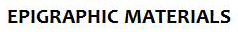 epigraphic_materials